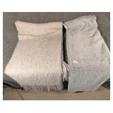 2 Throws in Shades of Gray