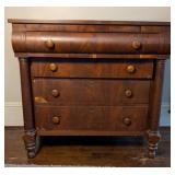 Late Classical 4 Drawer Chest of Drawers