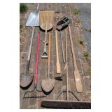 Group of Yard & House Tools