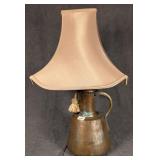 Middle Eastern Bronze? Pitcher Lamp