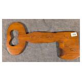 Pine Skeleton Key Key Rack