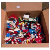 Large Box of Vintage Lego Inc Train