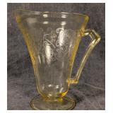 Hazel Atlas Florentine Poppy Pitcher