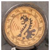 Tonala Pottery Alligator Plate