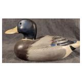 Duncan Hill Mallard Decoy Signed D Betts