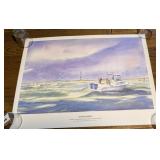 Bob Pittman Lookout Blitz Print Signed & Numbered
