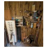 Rack, Tools, Grumbacher Display, etc