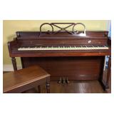 Cable Nelson Piano & Bench YOU MUST MOVE c 1955
