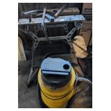 Black & Decker Portable Work Bench; Shop Vac