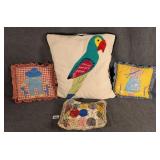 4 Needle Craft Pillows