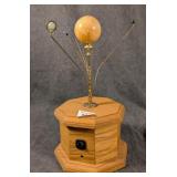 Wanderers Orrery Wood & Gemstone Solar System