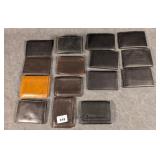 Group of Sparsely or Unused Wallets Inc Bull Guard