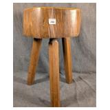 Log Slice Tripod Stool