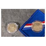 Statue of Liberty & Greek Coin