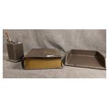 Pencil Holder, Desk Tray, Book Box
