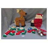 Group of Vintage Christmas Decor