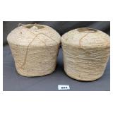 2 Large Spools Mount Vernon Mills Twine or Yarn