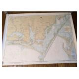 Map Port of Beaufort & Core Sound c 1984
