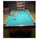Upstairs Pool Table You Must Move w/ Accessories