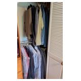 Men's Clothing Group R Side of Closet