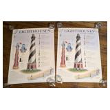 2 North Carolina Lighthouse Prints