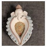 Lladro Ganesha Diya Figurine Dish