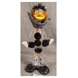Murano Style Glass Clown Figurine