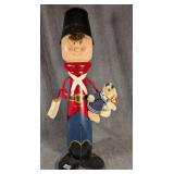 Christmas Toy Soldier Made from Stair Banister
