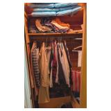 Hall Closet Contents Inc Vintage Clothes