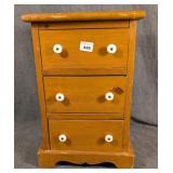 Small Pine Chest w/ Porcelain Knobs