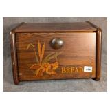 Vintage Wooden Bread Box