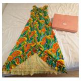 Vintage Tropical Dress Goldsboro Dress Shop Box