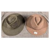 2 Hats LL Bean & Quaker Marine
