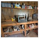 Shelf Contents inc Delta Planer, Fasteners