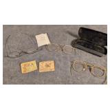 Walter's Army Glasses & Travel Tickets