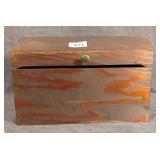 Small Dome Top Wooden Trunk