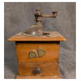 Antique French Coffee Grinder