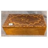 Victorian Inlaid Wooden Box