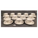 12 Royal Doulton Rondo Cups & Saucers