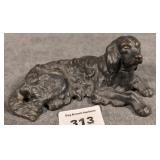 Cast Iron Dog Figurine