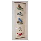 Needlework Bird Wall Hanging