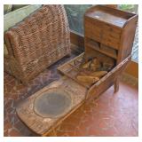 Cobbler's Bench Table w/ Cobbler's Tools