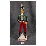 Irish Mist Soldier Liquor Decanter