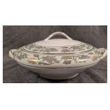 Noritake Silvine Round Covered Vegetable Server