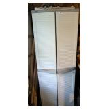 Utility Storage Cabinet with Contents