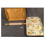 2 Trays & a Rolling Pin