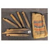 Williamston NC Peanut Bag & Contents