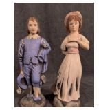 'Pinkie' & 'Blue Boy' Ceramic Figurines