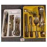 2 Partial Sets of Silverplate Flatware