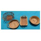 4 Baskets 1 Is Gullah Sweetgrass